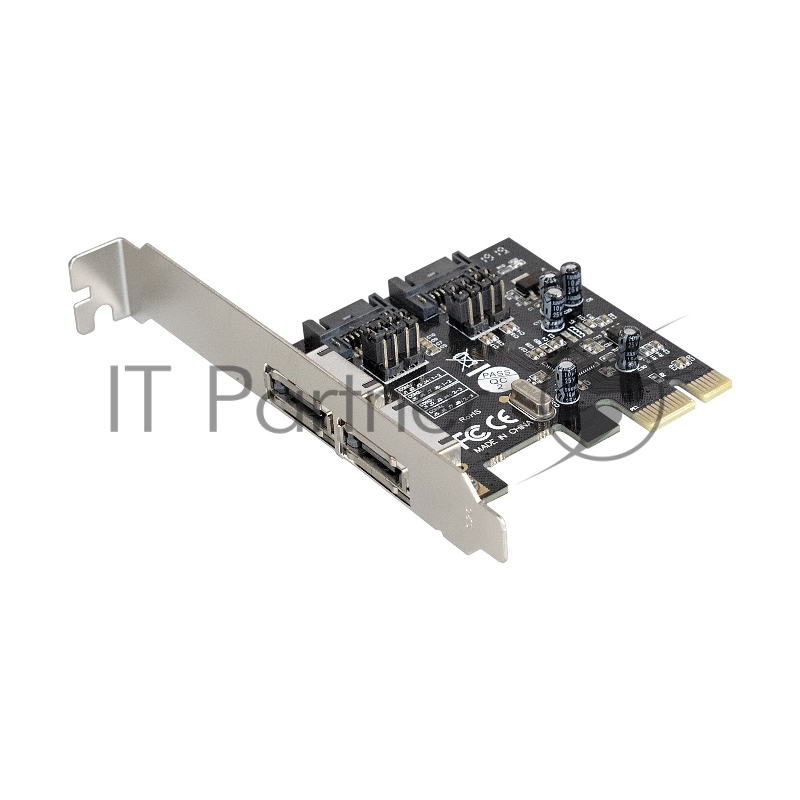 Контроллер ExeGate EXE-501 PCI-E 2.0, SATA3 6Gb/s, 2 int+2 ext (OEM)