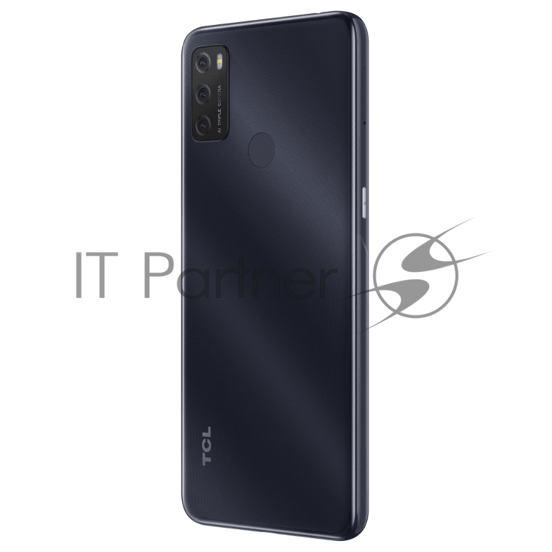Смартфон TCL 20E Black, 16,56 см (6.52) 20:9 720x1600, 4x1,8 ГГц+4x1,5 ГГц, 8 Core, 3GB RAM, 64GB, up to 512GB flash, 13 МП+2 МП+2 МП/5Mpix, 2 Sim, 2G, 3G, LTE, BT v5.0, Wi-Fi, NFC, GPS, Micro-USB, 4000mAh, Android 11, 190gx8,8 мм