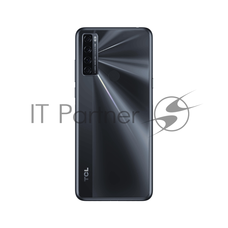 Смартфон TCL 20SE Black, 17,32 см (6.82) 20:9 720 x 1640 пикселей, 4x1,6 ГГц+4x1,8 ГГц, 8 Core, 4GB RAM, 128GB, up to 256GB flash, 48 МП+ 5МП + 2МП + 2МП/13Mpix, 2 Sim, 2G, 3G, LTE, BT v5.0, Wi-Fi, NFC, GPS, Type-C, 5000mAh, Android 11, 172 ммx77,1 м