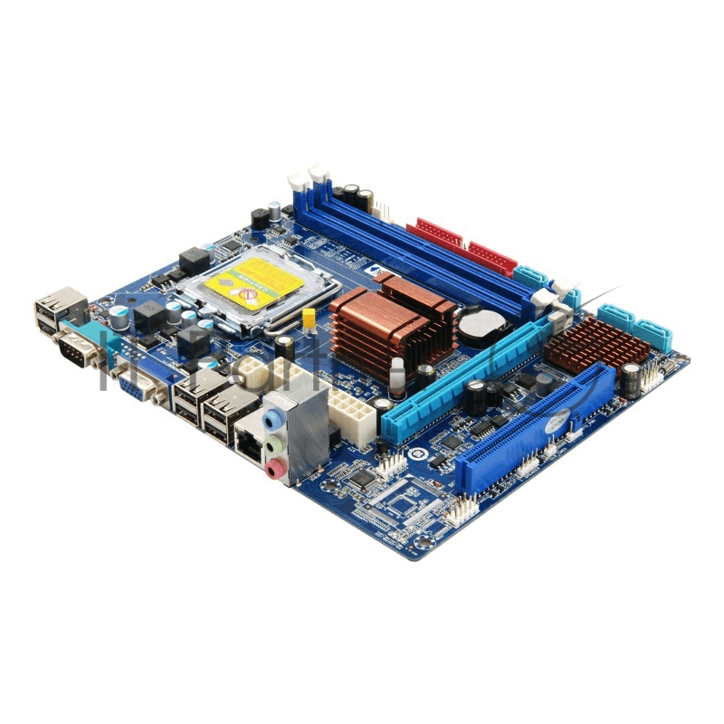Материнская плата Esonic G31CHL3 Socket 775, Intel G31+ICH7, 2xDDR2-800, D-SUB, 1xPCI-Ex16, 1xPCI, 4xSATA2, 1xIDE, 6 Ch Audio, Lan, (6+2)xUSB2.0, COM, mATX, RTL