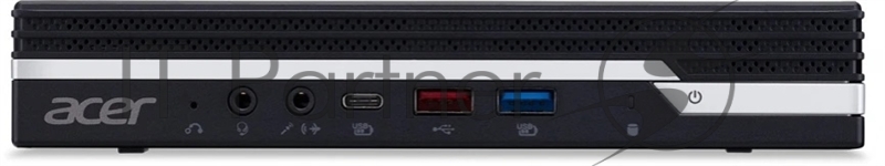 Компьютер ACER Veriton N4670G Pen G6400, 8GB DDR4 2666, 256GB SSD M.2, Intel UHD 610, WiFi 6, BT, VESA, USB KB&Mouse, Win 10 Pro, 3Y CI