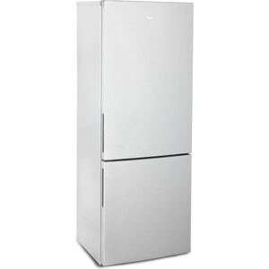 Двухкамерный холодильник Бирюса М6034 металлик, с нижней морозильной камерой