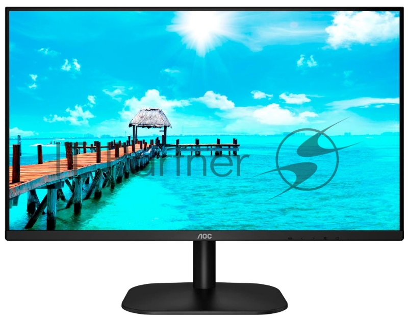 МОНИТОР 27 AOC 27B2DM Black (VA, 1920x1080, 75Hz, 4 ms, 178°/178°, 250 cd/m, 20M:1, +DVI, +HDMI 1.4)