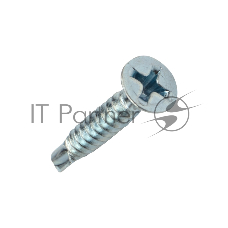 Саморез оконный KRANZ сверло, 3.9х25, белый цинк, короб (500 шт./уп.)