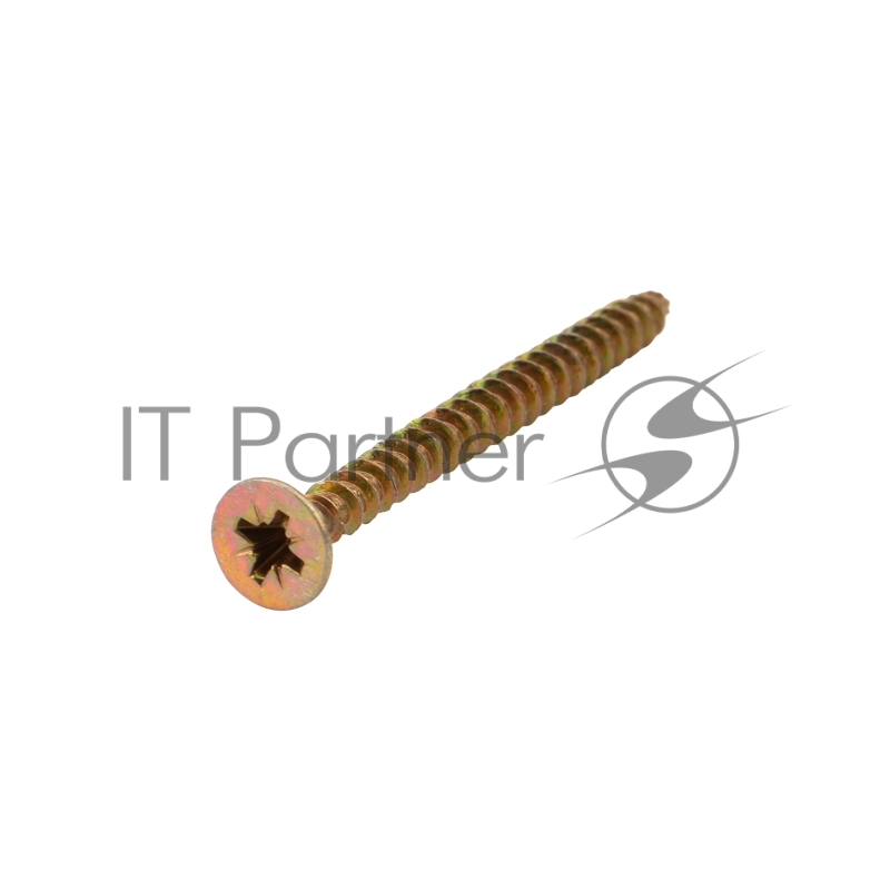 Саморез универсальный KRANZ 5х60, желтый цинк, короб (100 шт./уп.)