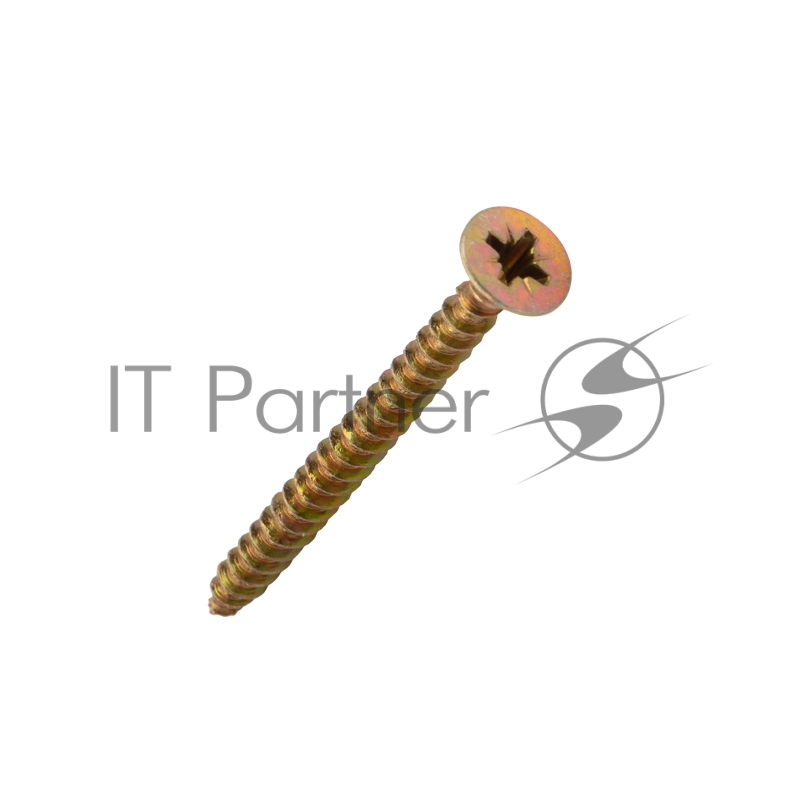 Саморез универсальный KRANZ 5х60, желтый цинк, короб (100 шт./уп.)