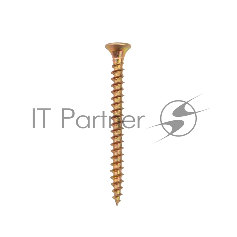 Саморез универсальный KRANZ 3х35, желтый цинк, короб (200 шт./уп.)