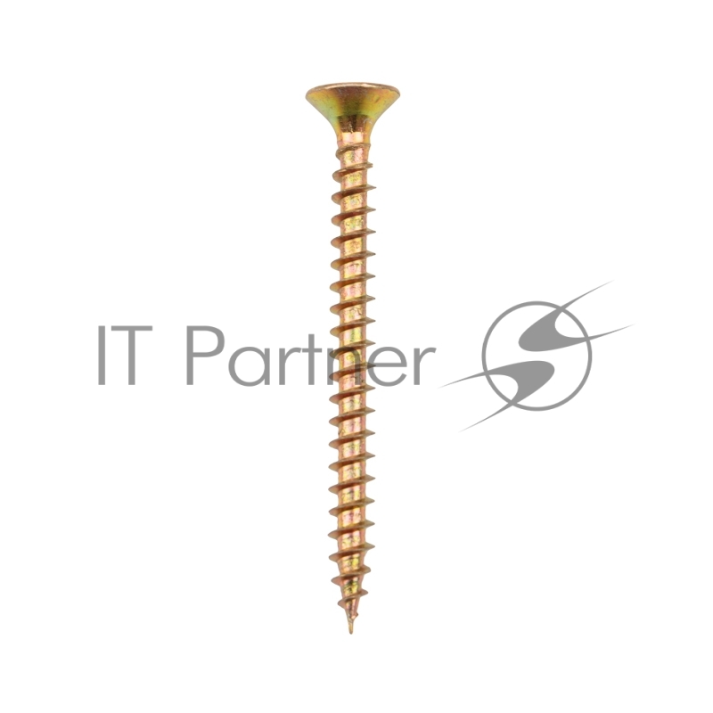 Саморез универсальный KRANZ 4.5х50, желтый цинк, короб (200 шт./уп.)