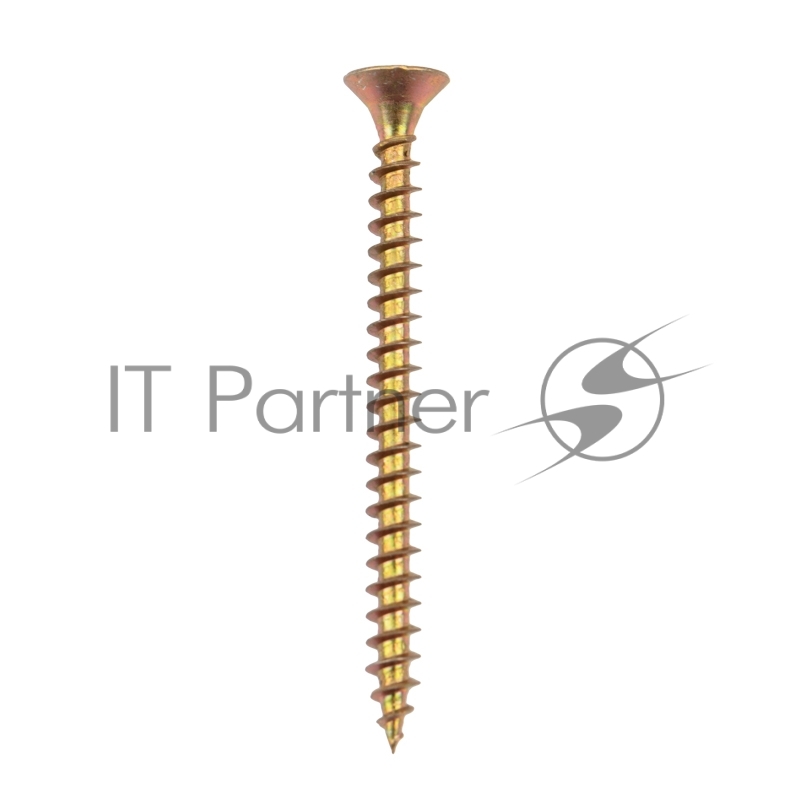 Саморез универсальный KRANZ 4х50, желтый цинк, короб (200 шт./уп.)