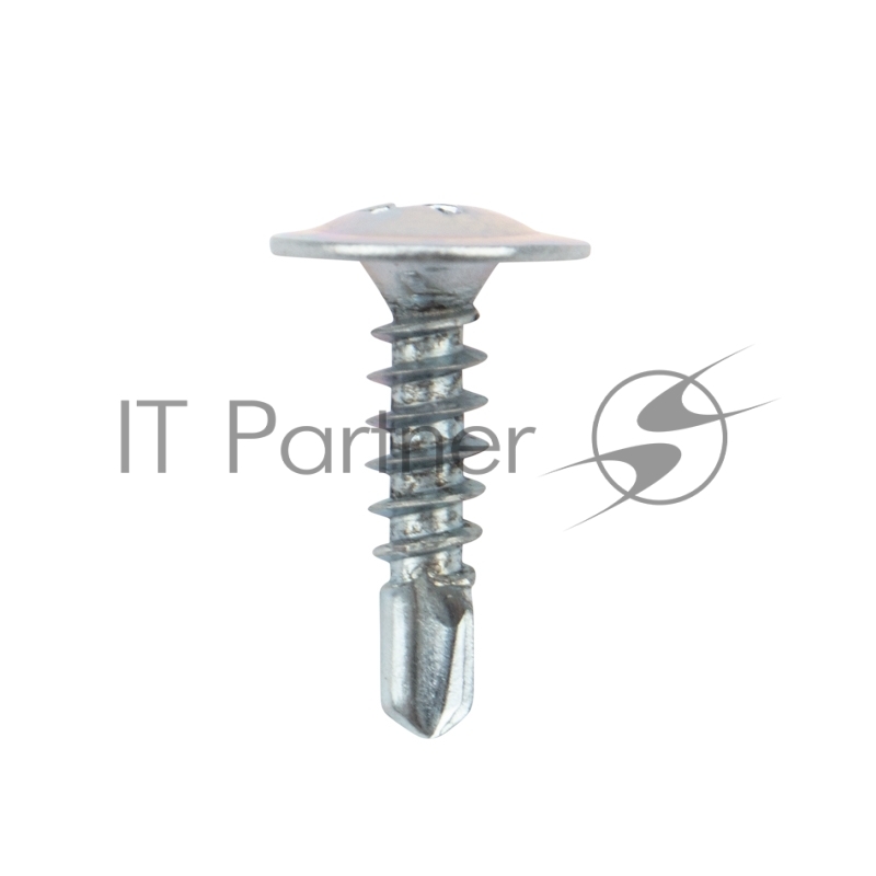 Саморез с прессшайбой KRANZ ПШС сверло 4.2х16, короб (200 шт./уп.)