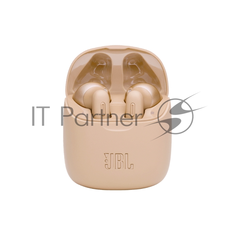 Наушники-гарнитура (вкладыши) JBL T225TWS, золотистый