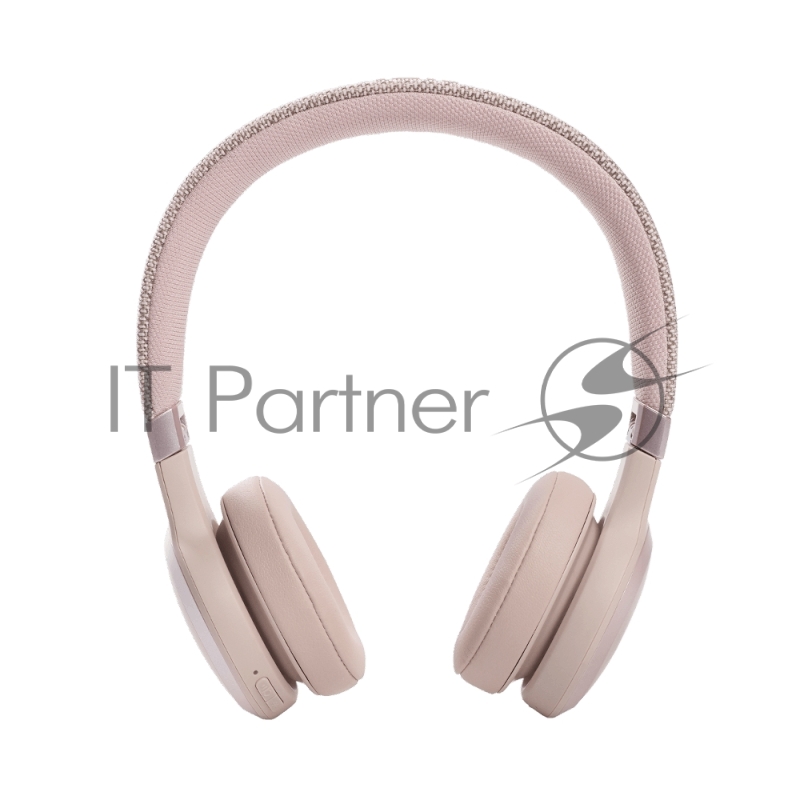 Наушники-гарнитура (накладные) JBL LIVE 460NC, розовый