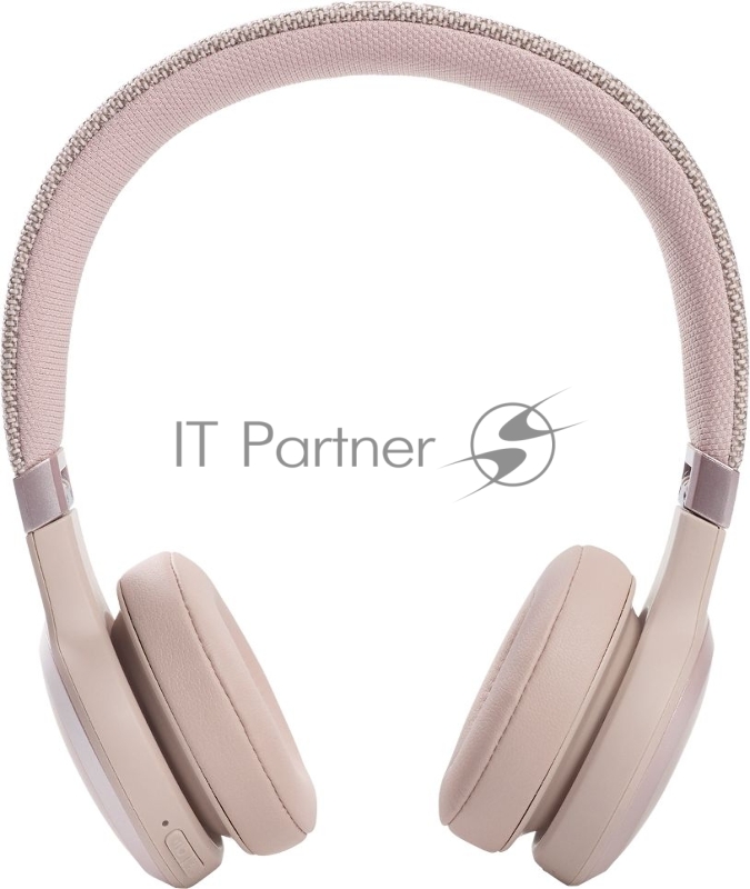 Наушники-гарнитура (накладные) JBL LIVE 460NC, розовый