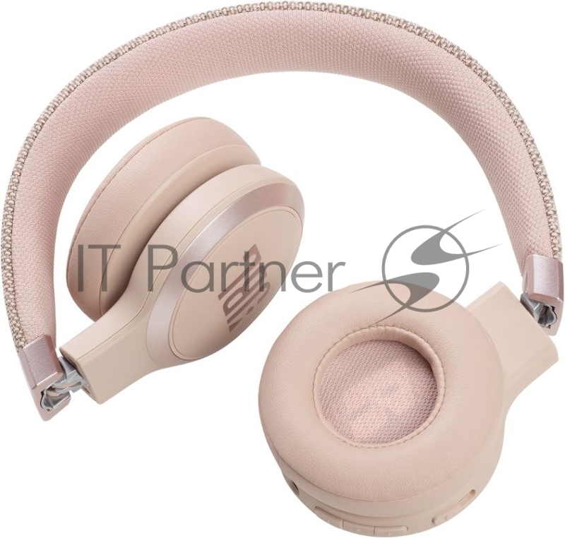 Наушники-гарнитура (накладные) JBL LIVE 460NC, розовый
