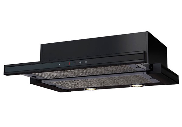 Вытяжка KRONA Kamilla 600 черный управление: кнопочное (2 мотора)
