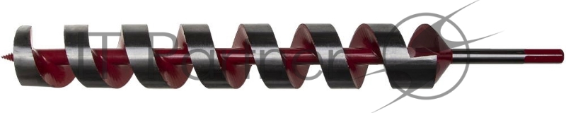 Сверло по дереву ЗУБР 2947-450-52 МАСТЕР спираль Левиса HEX сталь45Mn d52мм L450мм