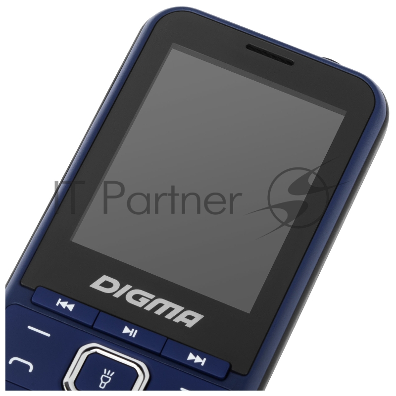 Мобильный телефон Digma LINX B241 32Mb темно-синий моноблок 2.44 240x320 0.08Mpix GSM900/1800