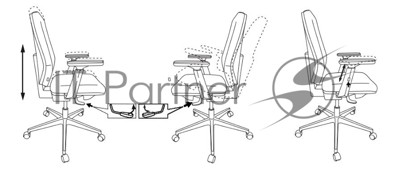 Кресло Бюрократ CH-545SL черный 38-418 крестовина металл хром