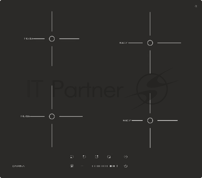 Индукционная варочная поверхность Darina PL EI313 B черный