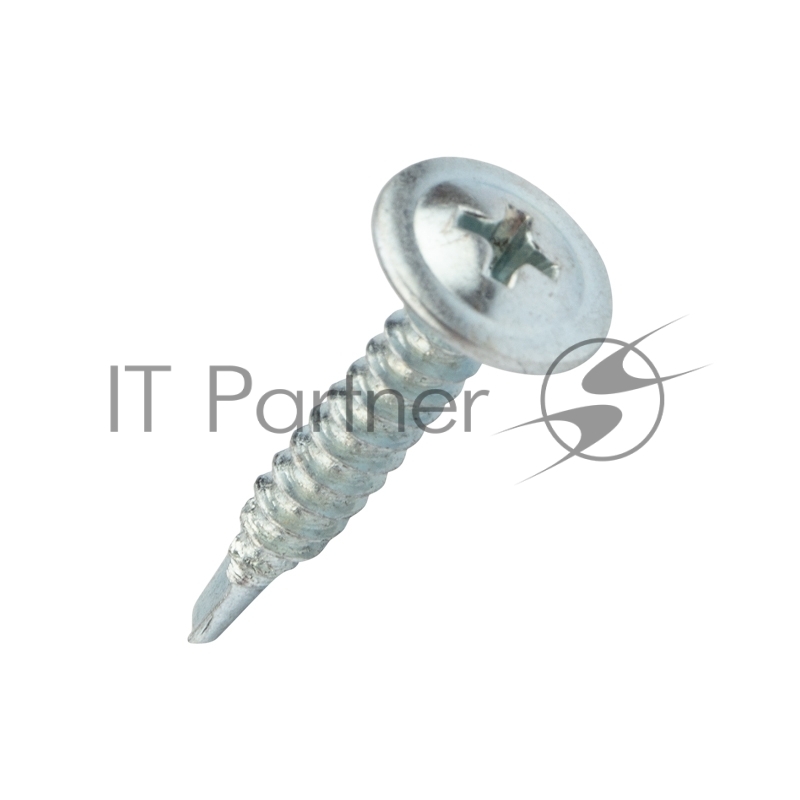 Саморез с прессшайбой KRANZ ПШС сверло 4.2х25, короб (200 шт./уп.)