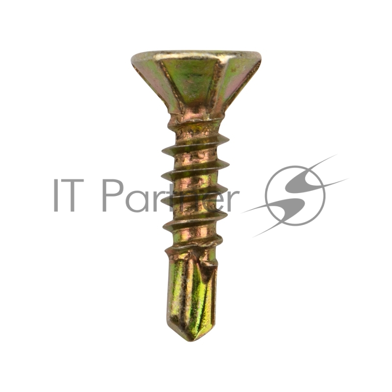 Саморез оконный KRANZ сверло, 3.9х16, желтый цинк, короб (1000 шт./уп.)