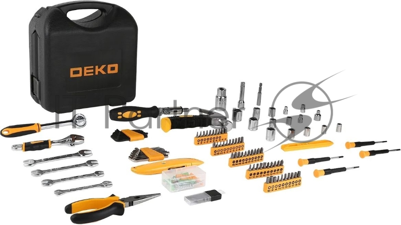 Набор инструментов Deko DKMT165 165 предметов (жесткий кейс)