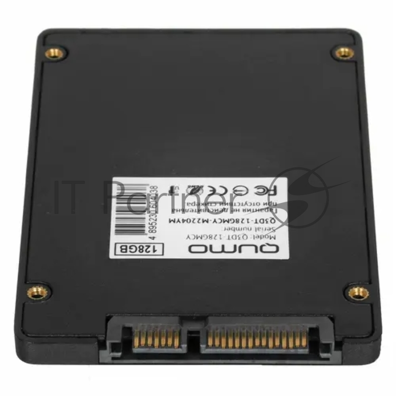 Накопитель SSD 128GB QUMO Novation TLC 3D 2.5 (Q3DT-128GMCY) 550/450 MB/s, MAS1102A, TBW 250TB
