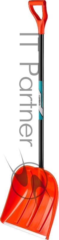 Лопата снеговая СИБИН 421845 снеговая 415х410мм 900гр