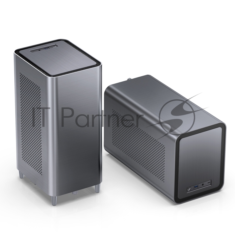 Корпус JONSBO N1 Gray без БП, mini-ITX, SFX, серый