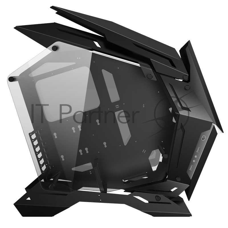 Корпус JONSBO MOD3 Black без БП, боковые панели из закаленного стекла, mini-ITX, micro-ATX, ATX, черный