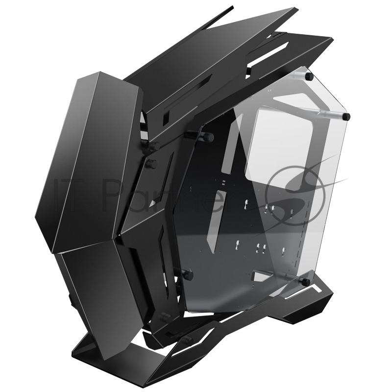 Корпус JONSBO MOD3 Black без БП, боковые панели из закаленного стекла, mini-ITX, micro-ATX, ATX, черный