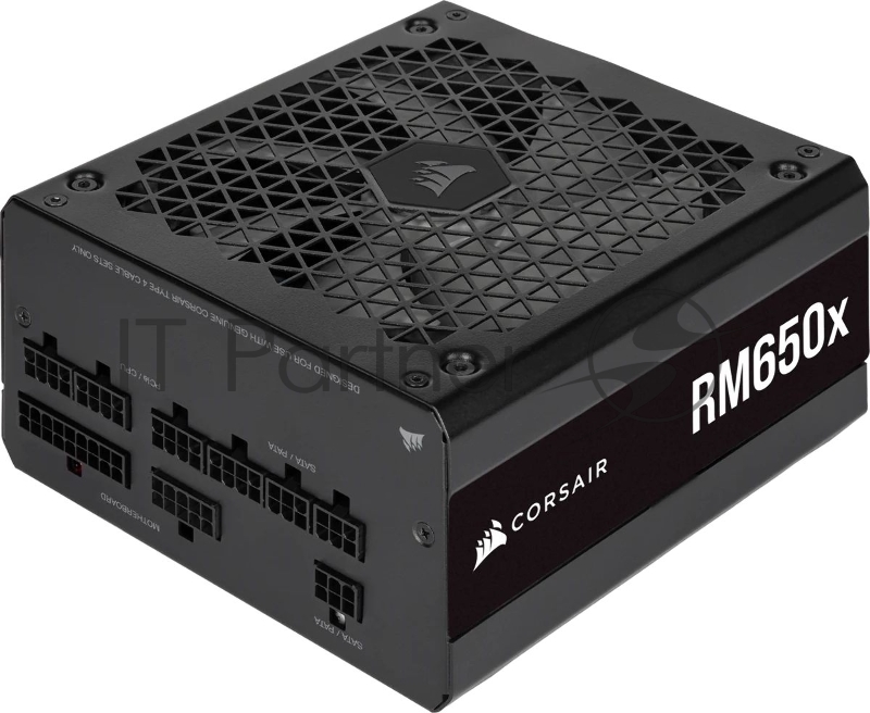 Блок питания Corsair ATX 650W RM650X 80+ gold (24+4+4pin) APFC 140mm fan 9xSATA Cab Manag RTL