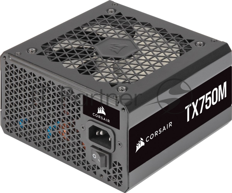 Блок питания Corsair ATX 750W TX750M 80+ gold (24+4+4pin) APFC 120mm fan 8xSATA Cab Manag RTL