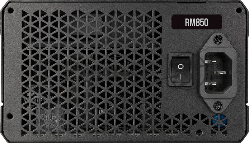 Блок питания Corsair ATX 850W RM850 80+ gold 24+3x(4+4) pin APFC 135mm fan 14xSATA Cab Manag RTL