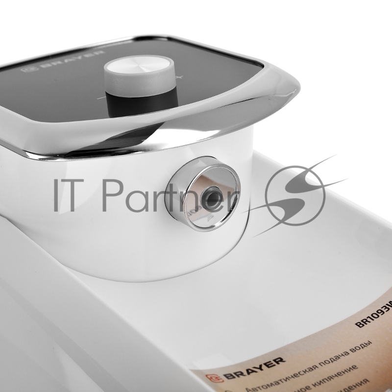 Термопот BRAYER BR1093WH, 1200Вт, 5л, LED-дисплей, автоотключение при отсутствии воды