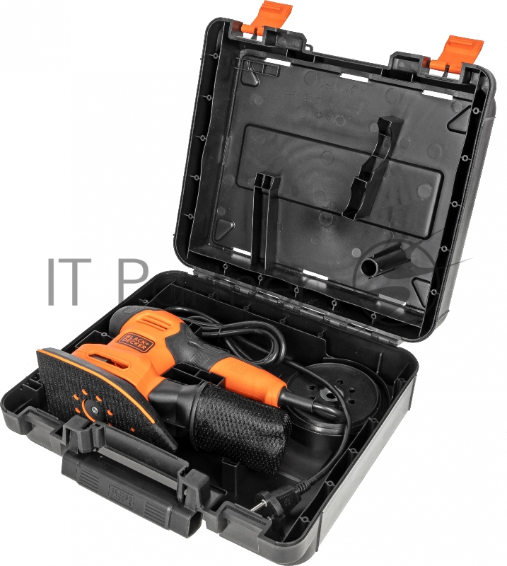 Плоскошлифовальная машина Black+Decker BEW200K-QS 200Вт