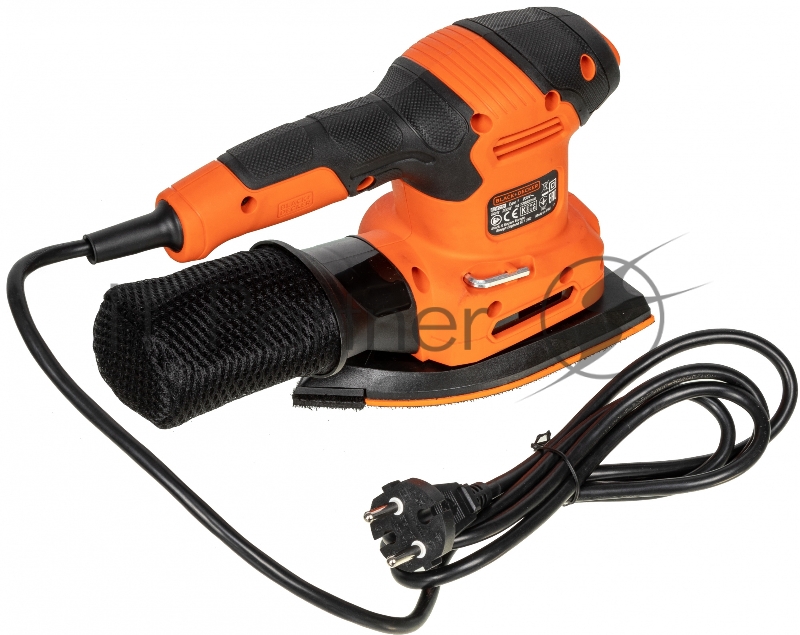 Плоскошлифовальная машина Black+Decker BEW200K-QS 200Вт