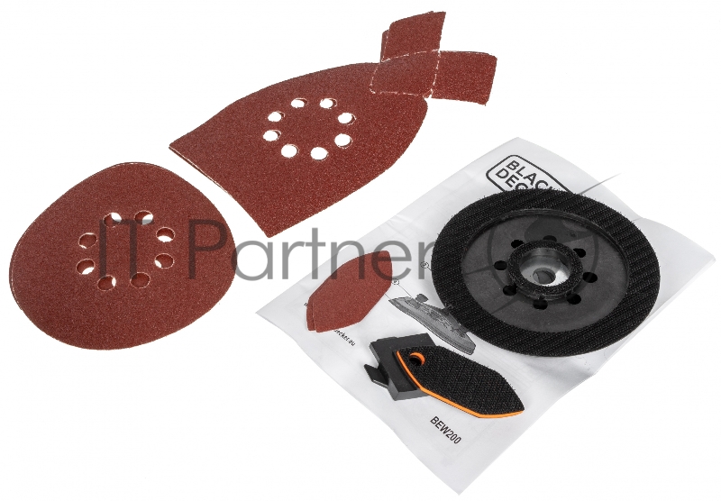 Плоскошлифовальная машина Black+Decker BEW200K-QS 200Вт