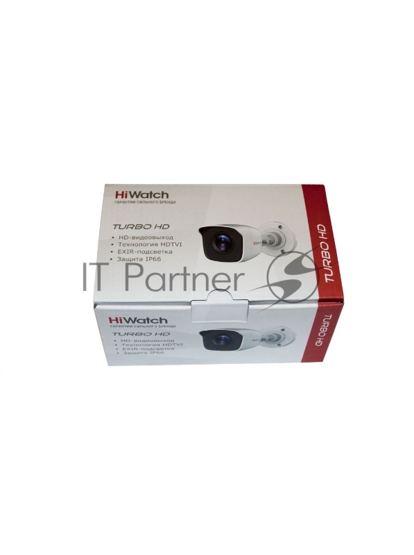 Видеокамера HiWatch DS-T200 (2.8 mm) (2Mp, HD-TVI, уличная) 2Мп уличная цилиндрическая HD-TVI камера с ИК-подсветкой до 20м 1/2.7 CMOS матрица объектив 2.8мм угол обзора 103° механический ИК-фильтр 0.01 Лк@F1.2 DNR Smart ИК видеовыход: 1 х HD-TVI IP6