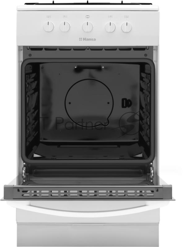 Газовая плита Hansa FCGW51041 85х50х60, газовая, белая
