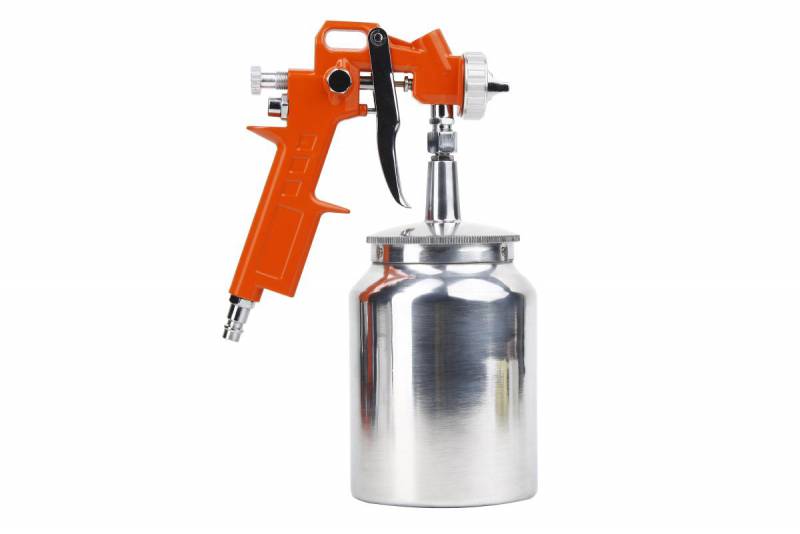 Краскораспылитель Wester FPS-10 200л/мин соп.:1.5мм бак:1л оранжевый