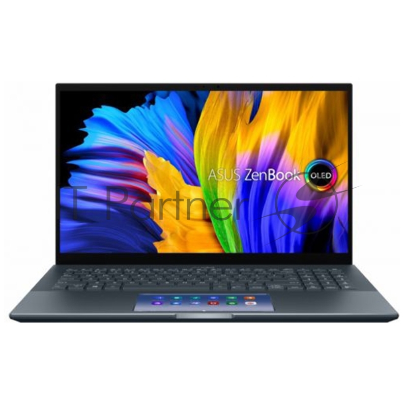 Ноутбук Asus UX535LI-H2158T Core i5 10300H 16Gb SSD1Tb NVIDIA GeForce GTX 1650 Ti 4Gb 15.6 OLED Touch 4K (3840x2160) Windows 10 grey WiFi BT Cam