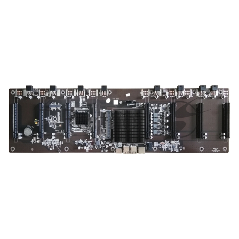 Материнская плата с ЦПУ AFHM65-ETH8EX Intel HM65+ Intel Celeron, 1XDDR3-1600MHZ, 8XPCI-EX16, 1XSATA2, 1XMSATA2, 100LAN MATX, RETAIL PACK