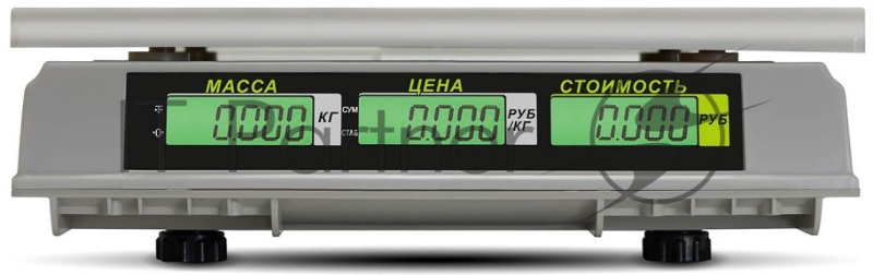 Весы торговые Mertech M-ER 326AC-15.2 LCD серый (3040)