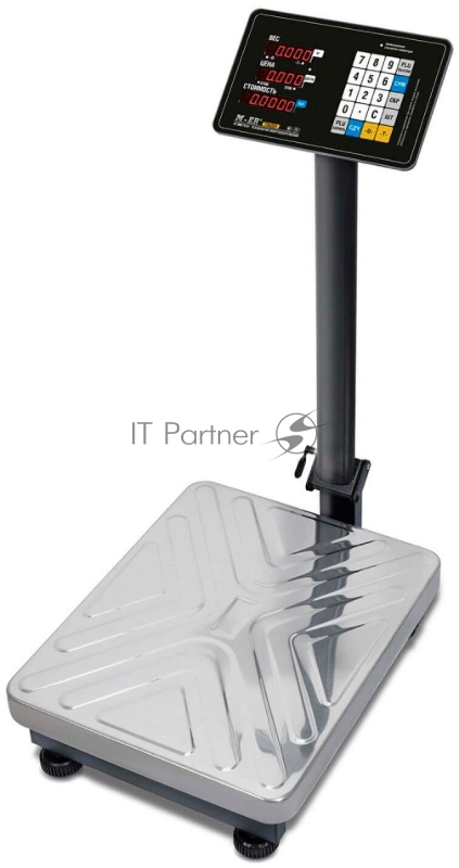 Весы торговые Mertech M-ER 333ACP-150.20/50 LED черный (3626)