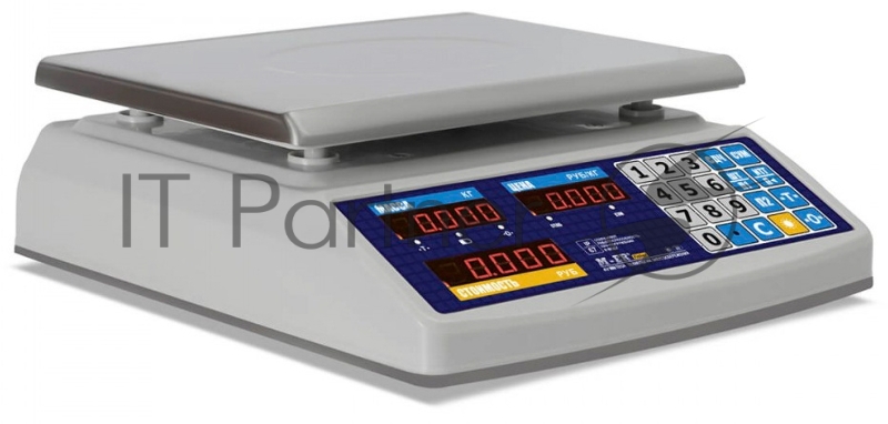 Весы торговые Mertech M-ER 329AС-15.2 IP67 LED Fisher белый (3175)