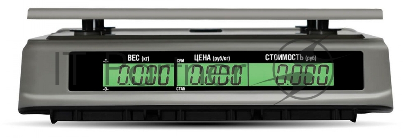 Весы торговые Mertech M-ER 328AC-15.2 LCD белый (3158)