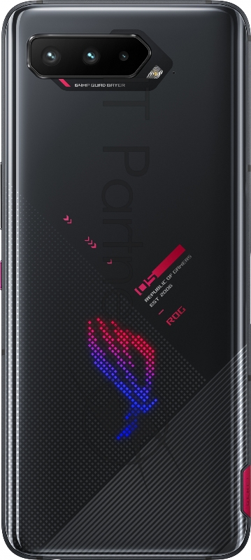 Смартфон Asus ZS676KS-1A060RU ROG Phone 5s 512Gb 16Gb черный моноблок 3G 4G 2Sim 6.78 1080x2448 Android 11 64Mpix 802.11 a/b/g/n/ac/ax NFC GPS GSM900/1800 GSM1900 TouchSc