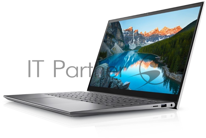 Ноутбук Dell Inspiron 5410 2 in 1 14(1920x1080)/Touch/Intel Core i5 1155G7(2.5Ghz)/8192Mb/256SSDGb Iris Xe Graphics/Cam/BT/WiFi/war 1y/Platnum silver/ Win 10 Home