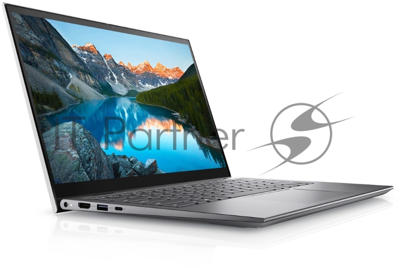 Ноутбук Dell Inspiron 5410 2 in 1 14(1920x1080)/Touch/Intel Core i5 1155G7(2.5Ghz)/8192Mb/256SSDGb Iris Xe Graphics/Cam/BT/WiFi/war 1y/Platnum silver/ Win 10 Home